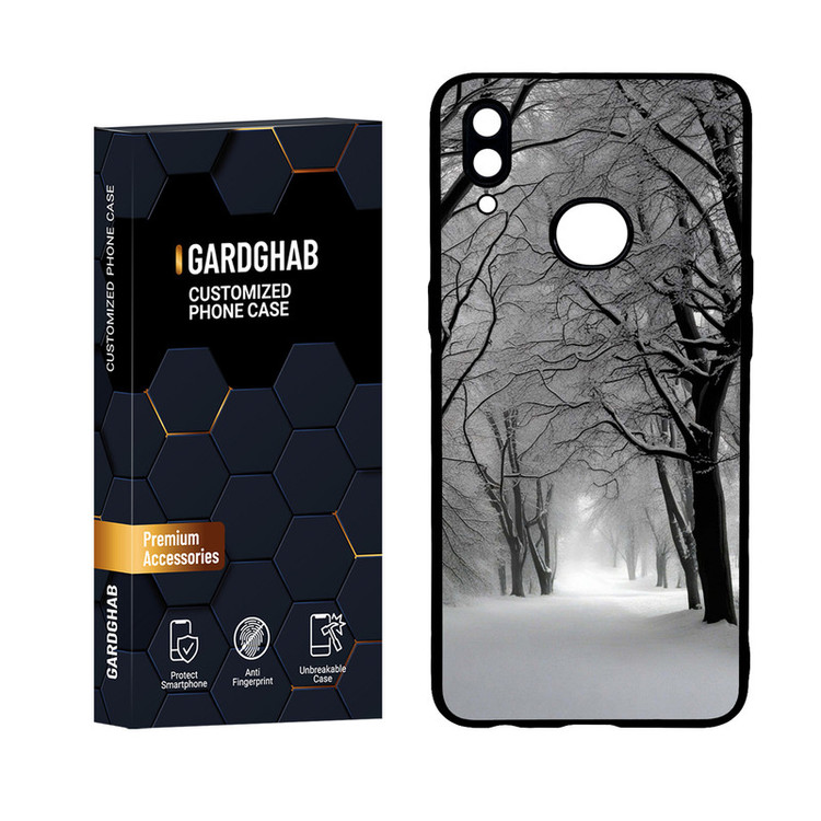 کاور گارد قاب مدل دور ژله ای منظره و طبیعت مناسب برای گوشی موبایل سامسونگ Galaxy A10s