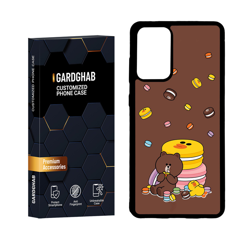 کاور گارد قاب مدل پشت گلس فانتزی مناسب برای گوشی موبایل سامسونگ Galaxy A72