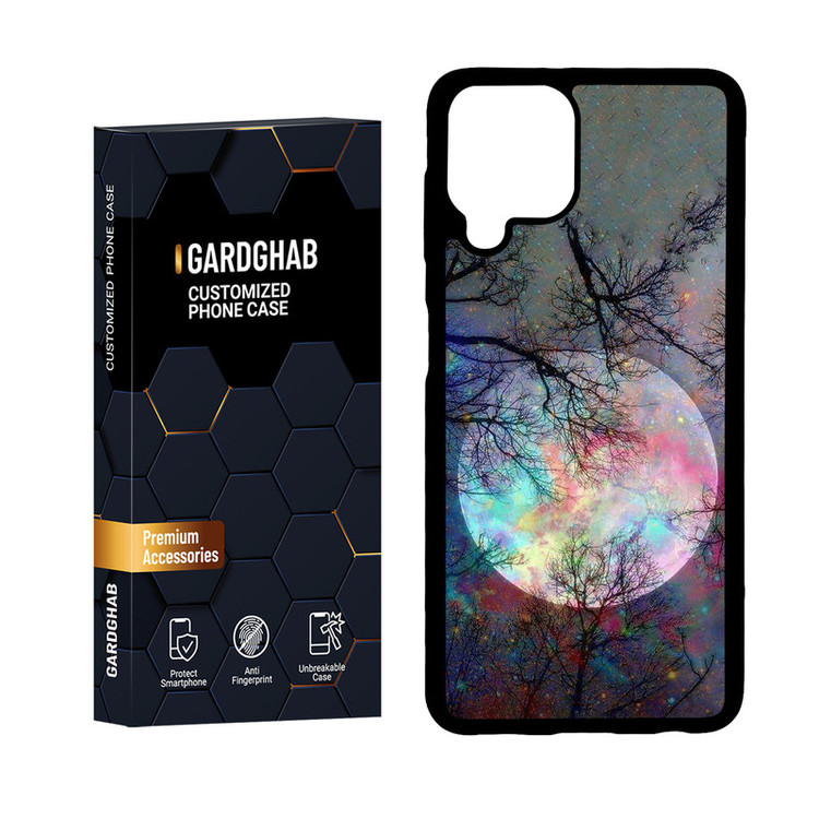 کاور گارد قاب مدل پشت گلس منظره و طبیعت مناسب برای گوشی موبایل سامسونگ Galaxy A22 4G