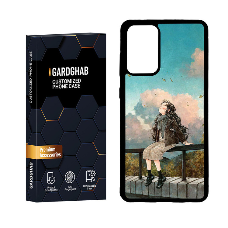 کاور گارد قاب مدل دور ژله ای دخترانه مناسب برای گوشی موبایل سامسونگ Galaxy A72