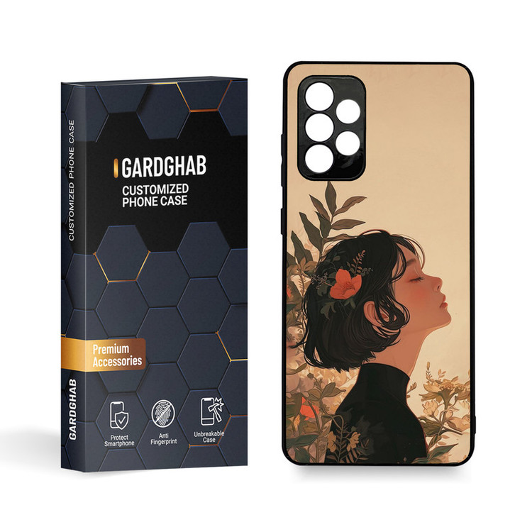 کاور گارد قاب مدل دخترانه مناسب برای گوشی موبایل سامسونگ Galaxy A72