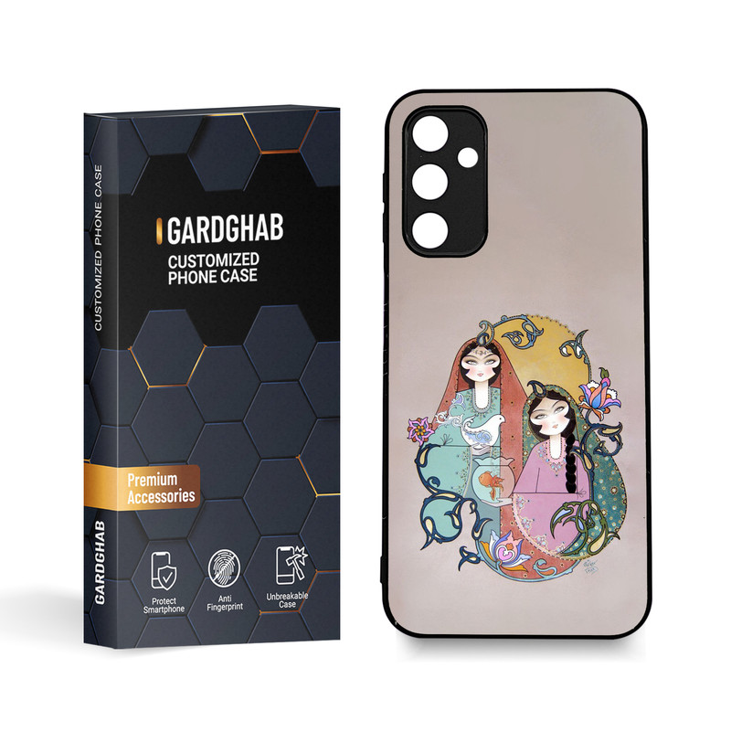 کاور گارد قاب مدل دخترانه مناسب برای گوشی موبایل سامسونگ Galaxy A24 4G