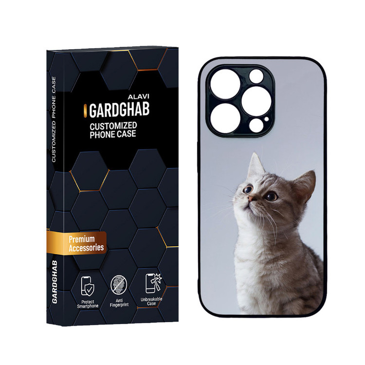 کاور گارد قاب علوی مدل دورژله ای حیوانات مناسب برای گوشی موبایل اپل iPhone 14 Pro Max