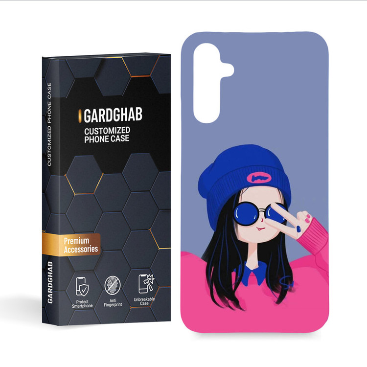 کاور گارد قاب مدل دخترانه مناسب برای گوشی موبایل سامسونگ Galaxy A34 5G