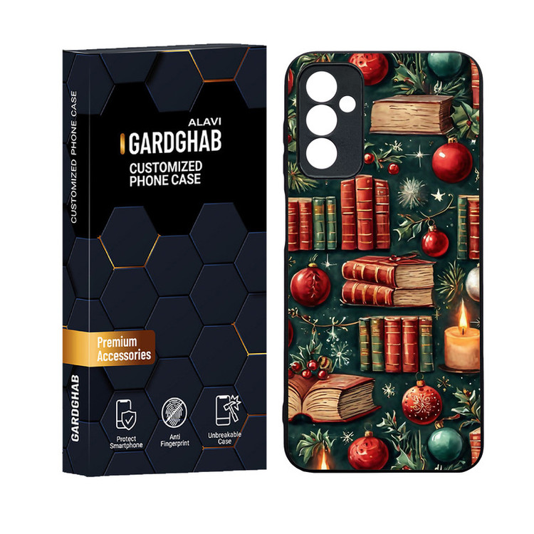 کاور گارد قاب علوی دورژله ای پشت گلس مدل هنری مناسب برای گوشی موبایل سامسونگ Galaxy F13