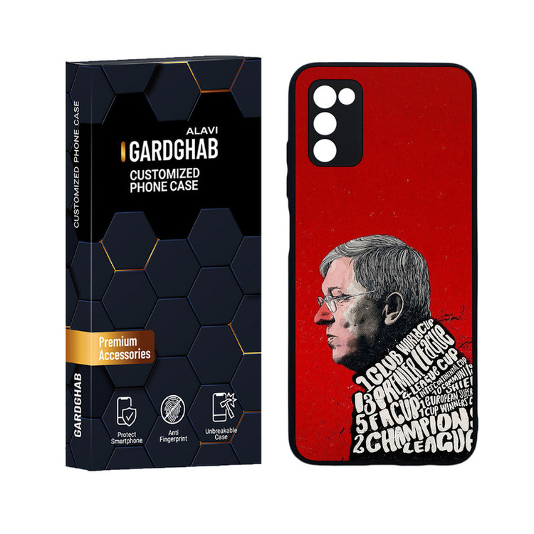 کاور گارد قاب علوی دورژله ای مدل ورزشی مناسب برای گوشی موبایل سامسونگ Galaxy A03s