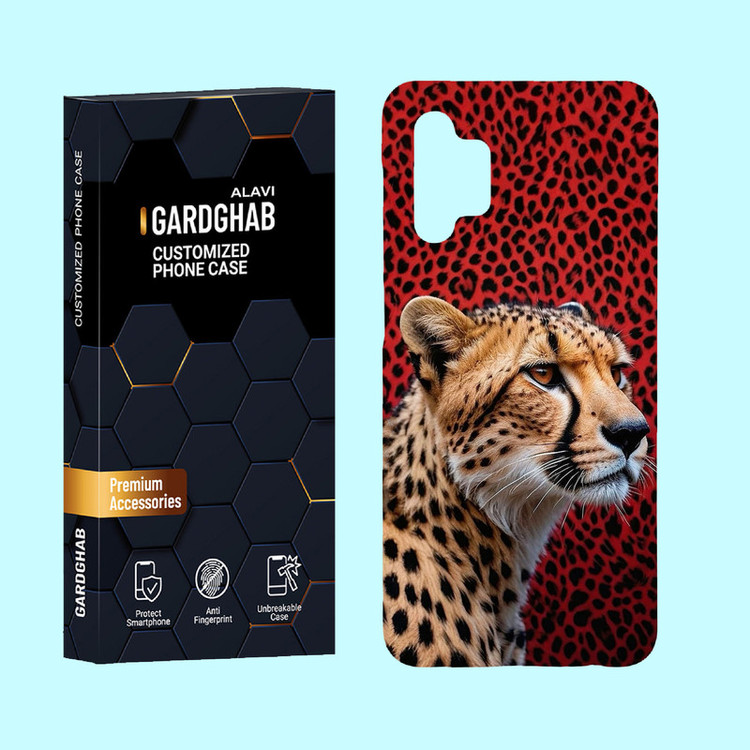 کاور گارد قاب علوی مدل حیوانات مناسب برای گوشی موبایل سامسونگ Galaxy A32 5G / M32 5G