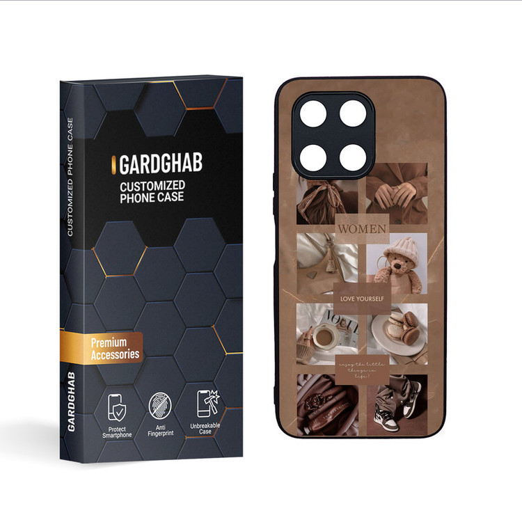 کاور گارد قاب مدل دخترانه مناسب برای گوشی موبایل آنر X6A