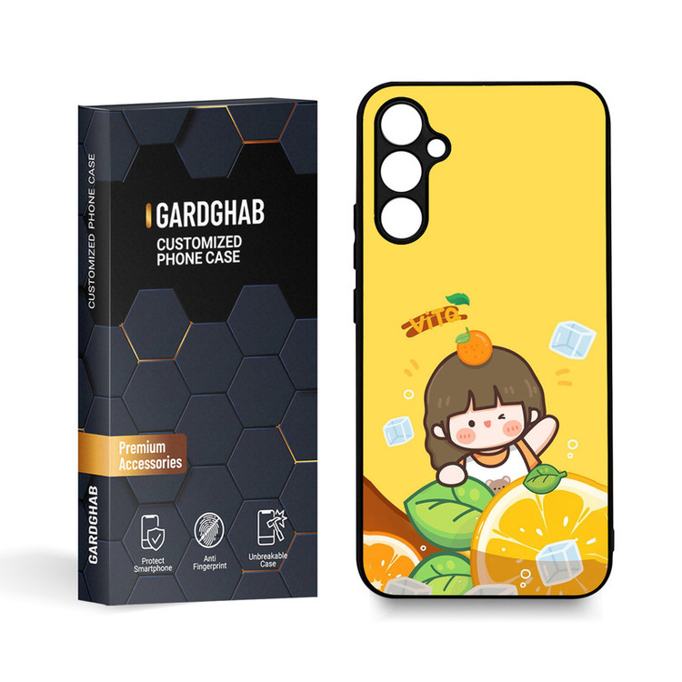 کاور گارد قاب مدل دورژله ای دخترانه مناسب برای گوشی موبایل سامسونگ Galaxy A34