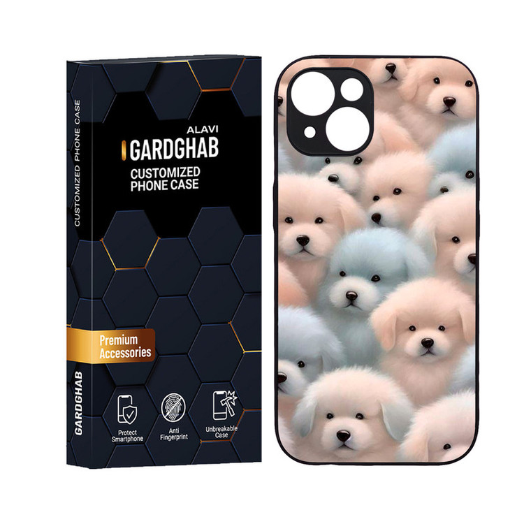 کاور گارد قاب علوی مدل دورژله فانتزی مناسب برای گوشی موبایل اپل iPhone 14