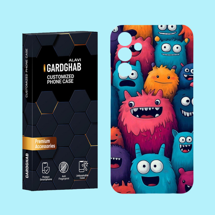 کاور گارد قاب علوی مدل کارتنی و انیمه مناسب برای گوشی موبایل سامسونگ Galaxy F15 5G