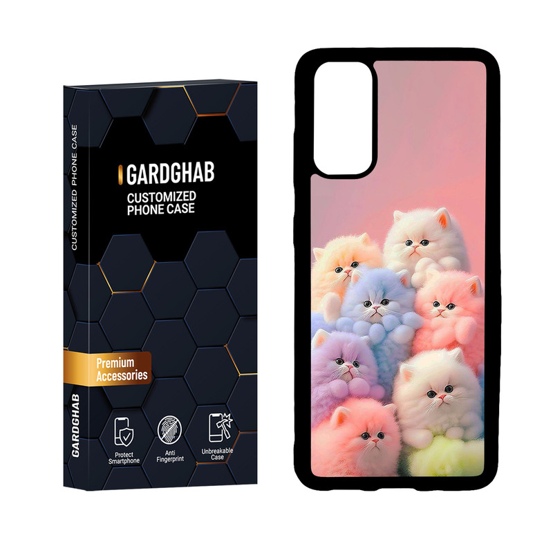 کاور گارد قاب مدل دور ژله ای فانتزی مناسب برای گوشی موبایل سامسونگ Galaxy S20