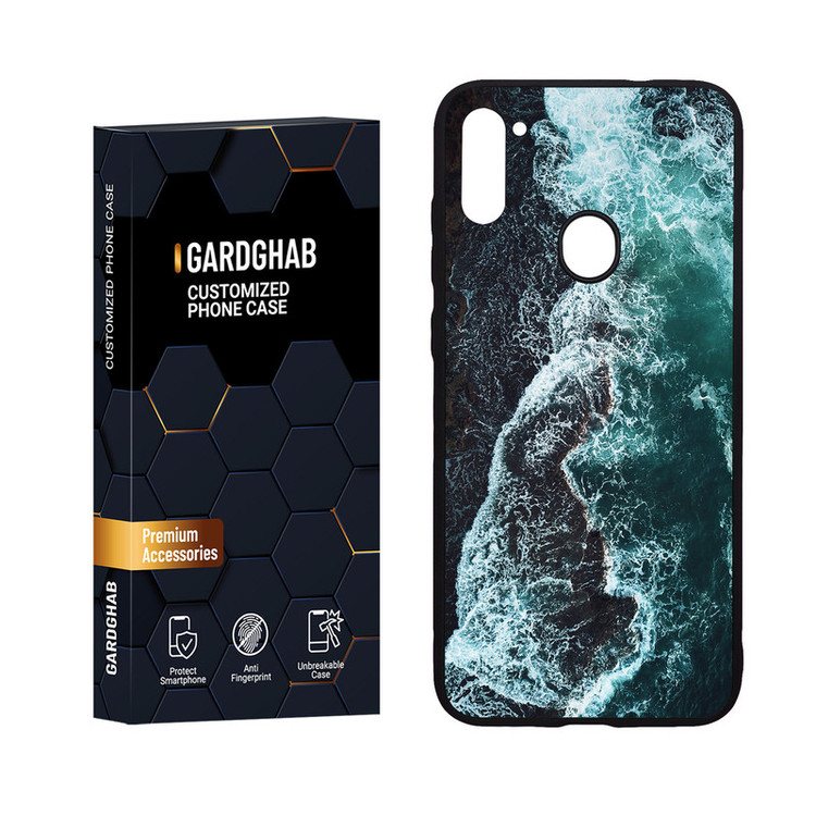کاور گارد قاب مدل پشت گلس منظره و طبیعت مناسب برای گوشی موبایل سامسونگ Galaxy A11 / M11