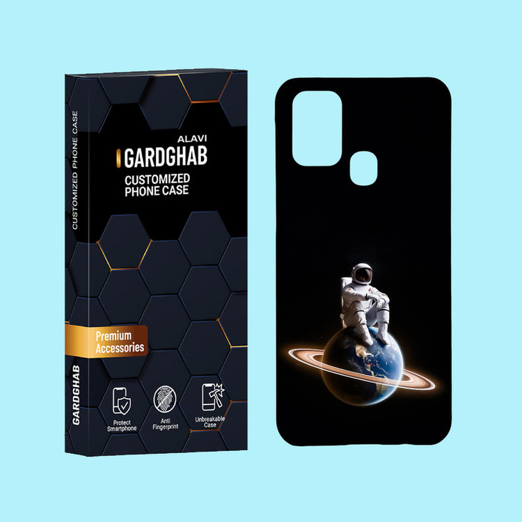 کاور گارد قاب علوی مدل فضانورد مناسب برای گوشی موبایل سامسونگ Galaxy M31