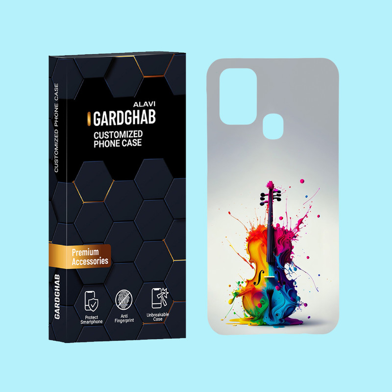 کاور گارد قاب علوی مدل ساز و موزیک مناسب برای گوشی موبایل سامسونگ Galaxy M31