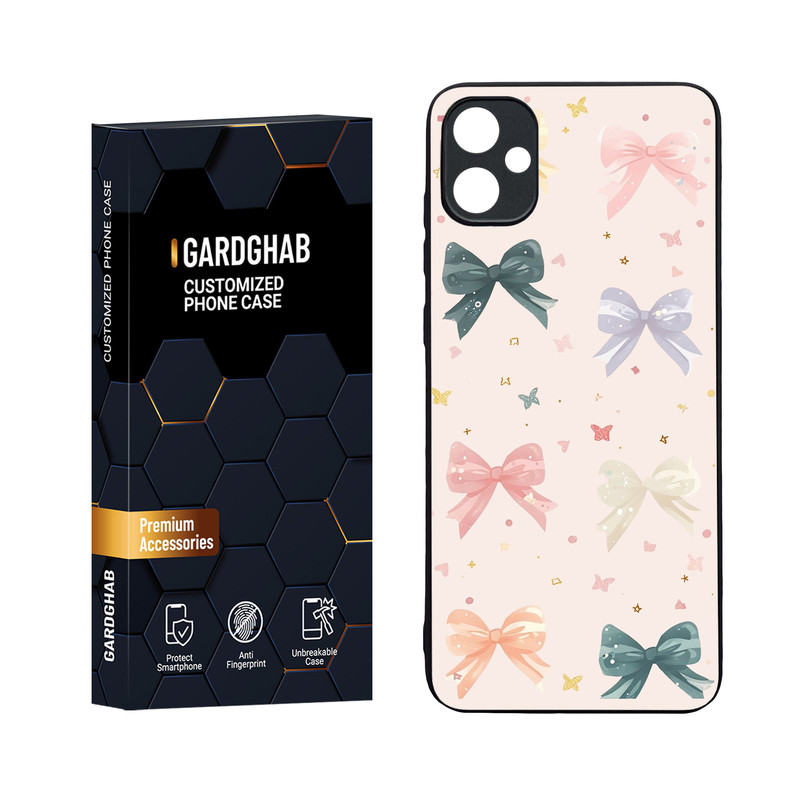 کاور گارد قاب مدل دورژله ای پشت گلس دخترانه مناسب برای گوشی موبایل سامسونگ Galaxy A05