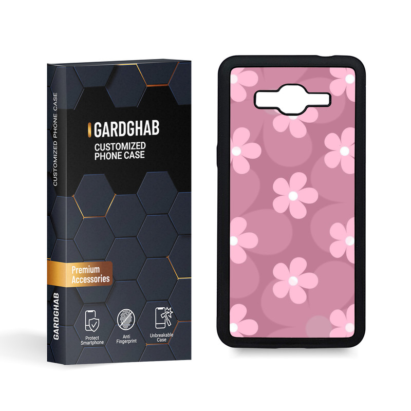 کاور گارد قاب مدل گل مناسب برای گوشی موبایل سامسونگ Galaxy Grand Prime / G530