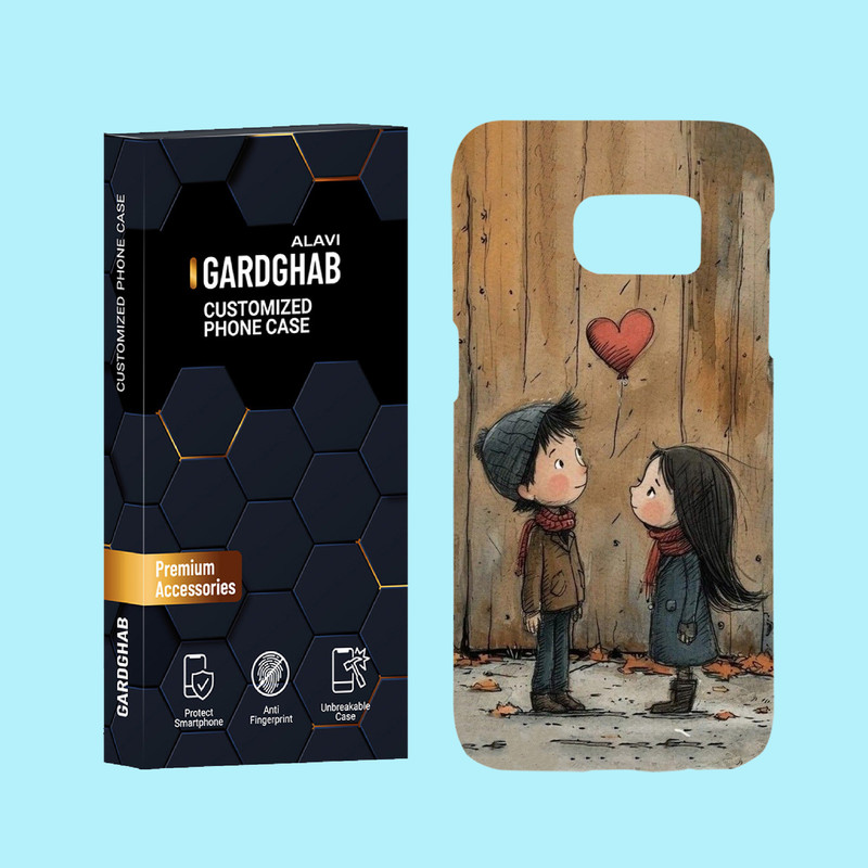 کاور گارد قاب علوی مدل فانتزی مناسب برای گوشی موبایل سامسونگ Galaxy S7