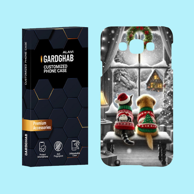 کاور گارد قاب علوی مدل هنری مناسب برای گوشی موبایل سامسونگ Galaxy E7 2015