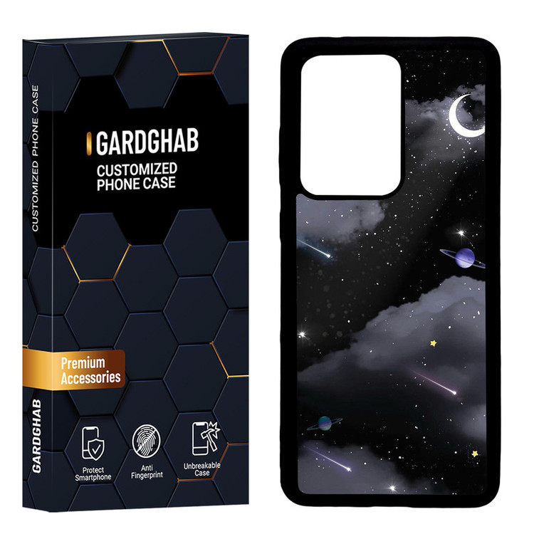 کاور گارد قاب مدل پشت گلس هنری مناسب برای گوشی موبایل سامسونگ Galaxy S20 Ultra