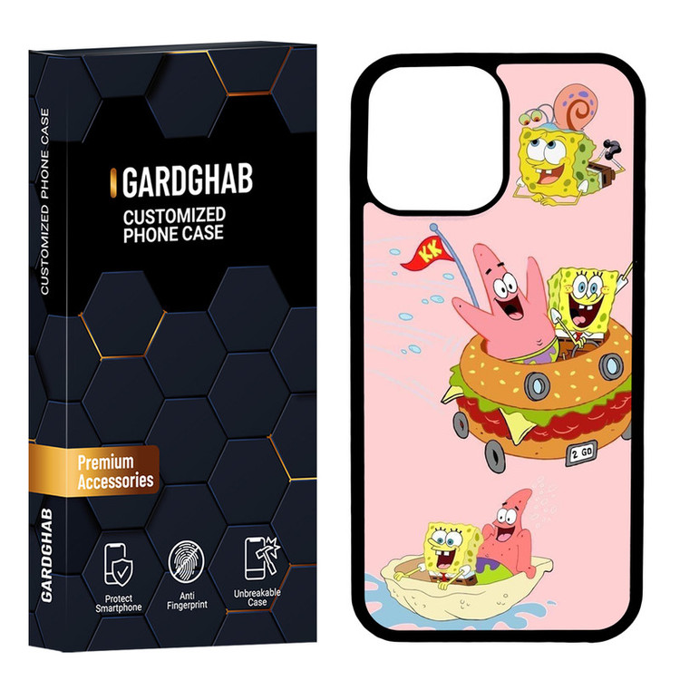 کاور گارد قاب مدل پشت گلس فانتزی مناسب برای گوشی موبایل اپل iPhone 13 Pro Max