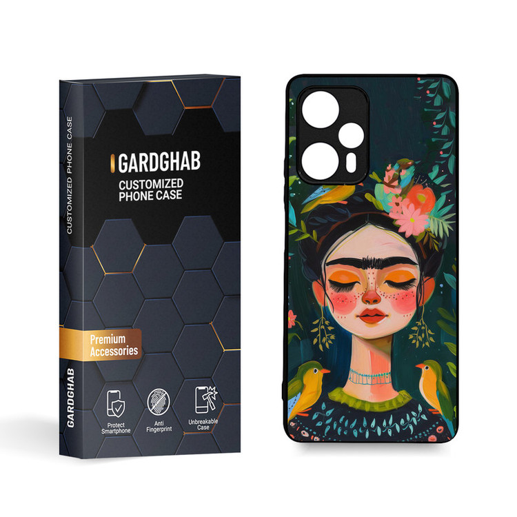 کاور گارد قاب مدل دخترانه مناسب برای گوشی موبایل شیائومی Redmi note 12 Turbo/Poco F5