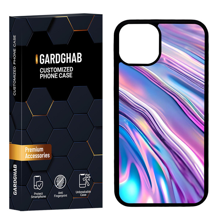 کاور گارد قاب مدل پشت گلس ساده مناسب برای گوشی موبایل اپل iPhone 13