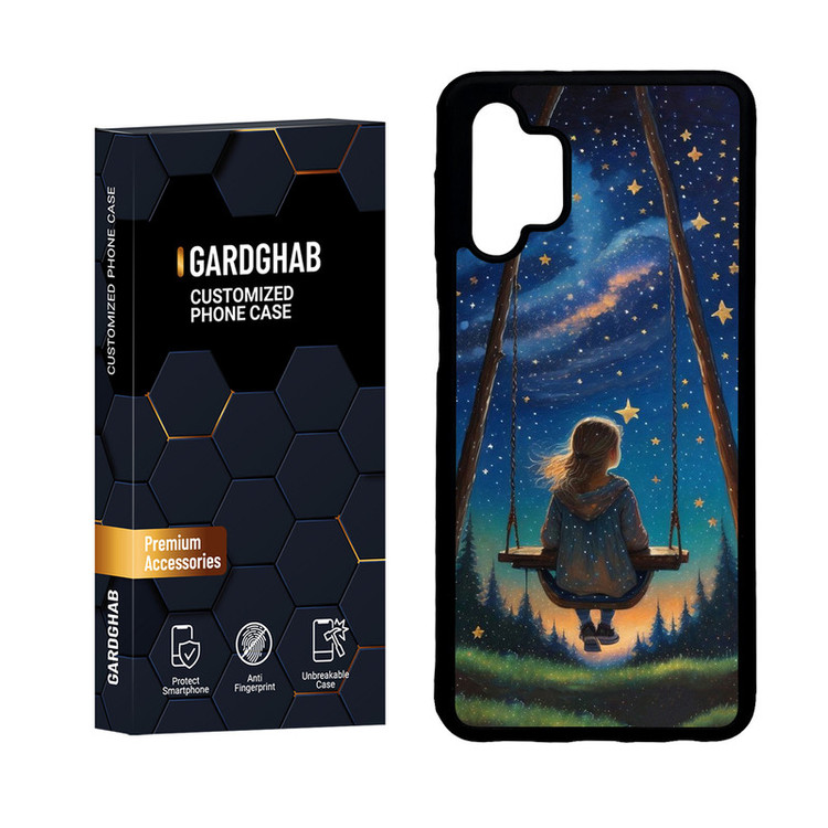 کاور گارد قاب مدل دور ژله ای دخترانه مناسب برای گوشی موبایل سامسونگ Galaxy A32 5G / M32 5G