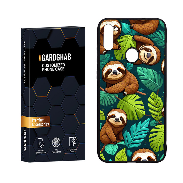 کاور گارد قاب مدل پشت گلس هنری مناسب برای گوشی موبایل سامسونگ Galaxy A11 / M11
