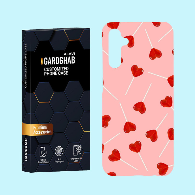 کاور گارد قاب علوی مدل عاشقانه مناسب برای گوشی موبایل سامسونگ Galaxy M14 5G