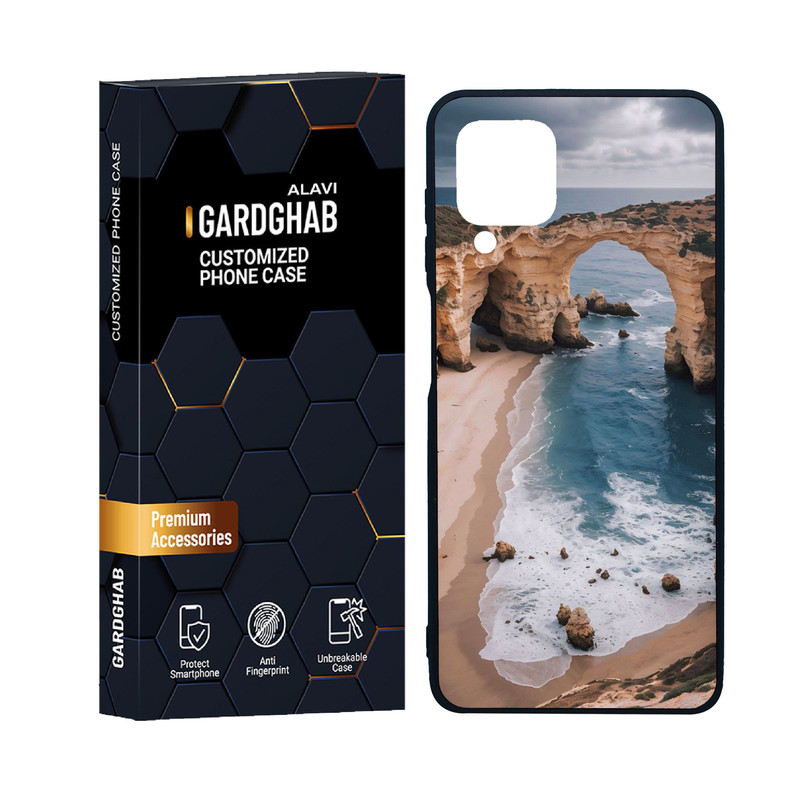 کاور گارد قاب علوی مدل دور ژله ای منظره و طبیعت مناسب برای گوشی موبایل سامسونگ Galaxy M32 4G