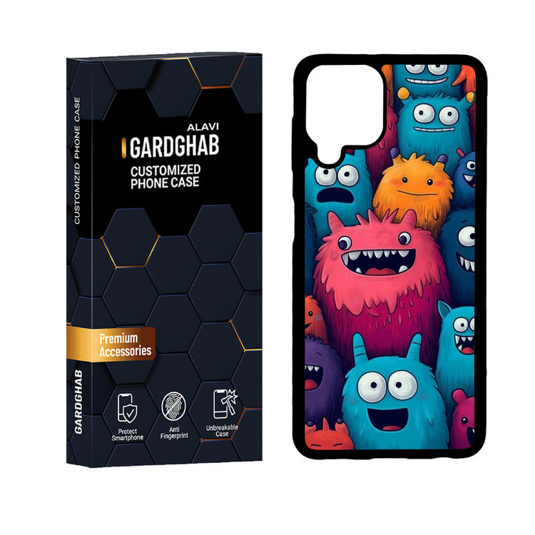 کاور گارد قاب علوی دورژله ای مدل کارتونی و انیمه مناسب برای گوشی موبایل سامسونگ Galaxy A22 4G