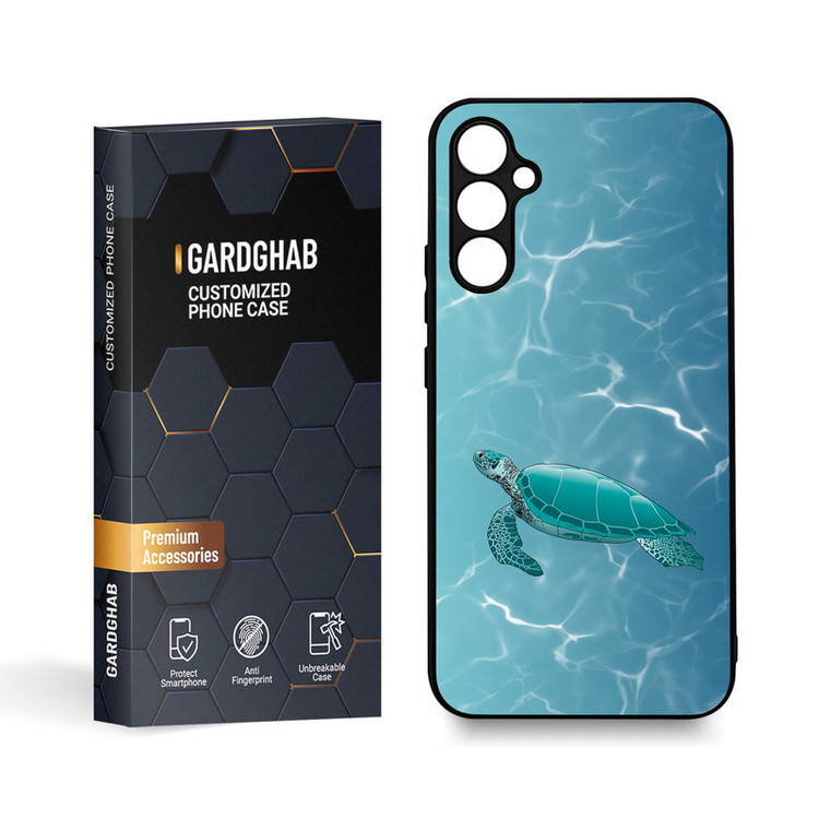 کاور گارد قاب مدل دورژله ای طبیعت مناسب برای گوشی موبایل سامسونگ Galaxy A34