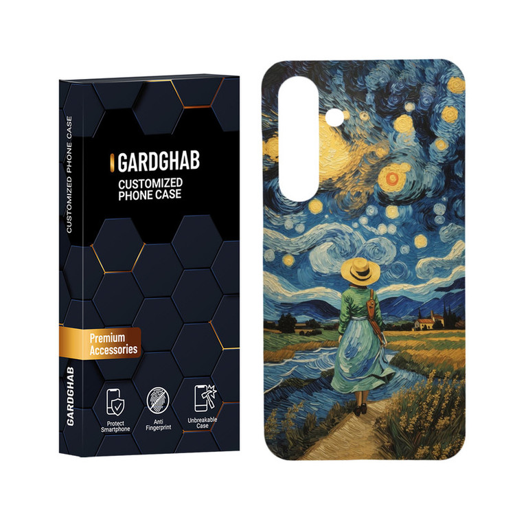 کاور گارد قاب مدل هنری مناسب برای گوشی موبایل سامسونگ Galaxy S24 Plus