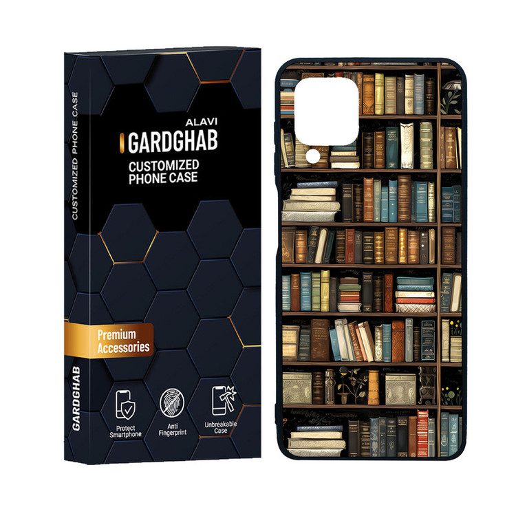 کاور گارد قاب علوی مدل دور ژله ای هنری مناسب برای گوشی موبایل سامسونگ Galaxy M22 4G