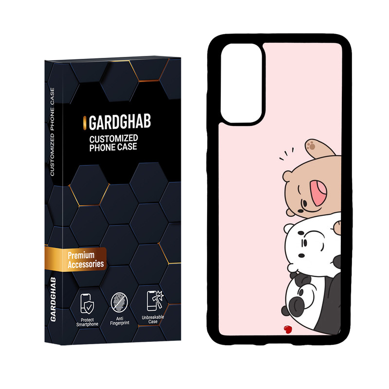 کاور گارد قاب مدل دور ژله ای فانتزی مناسب برای گوشی موبایل سامسونگ Galaxy S20