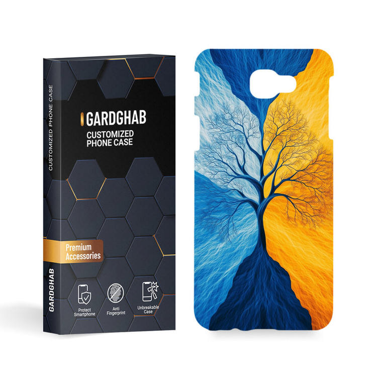 کاور گارد قاب مدل هنری مناسب برای گوشی موبایل سامسونگ Galaxy J5 Prime