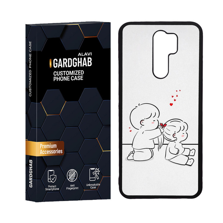 کاور گارد قاب علوی مدل دورژله ای فانتزی مناسب برای گوشی موبایل شیائومی Redmi 9 / Redmi 9 Prime