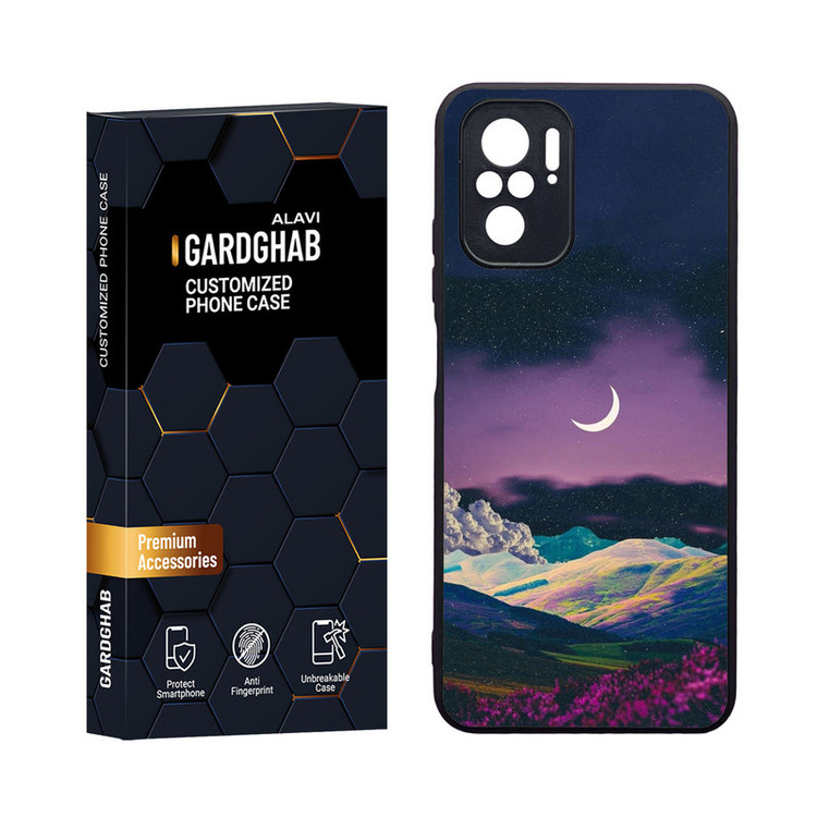 کاور گارد قاب مدل دورژله ای منظره و طبیعت مناسب برای گوشی موبایل شیائومی Redmi Note 10 4G / Note 10s / Poco M5s