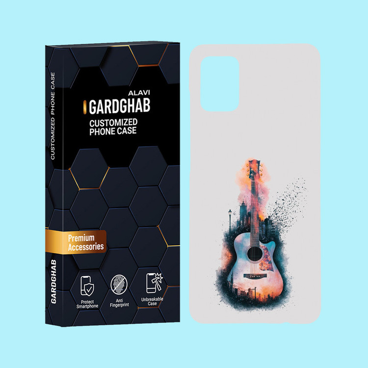 کاور گارد قاب علوی مدل ساز و موزیک مناسب برای گوشی موبایل سامسونگ Galaxy A51 4G