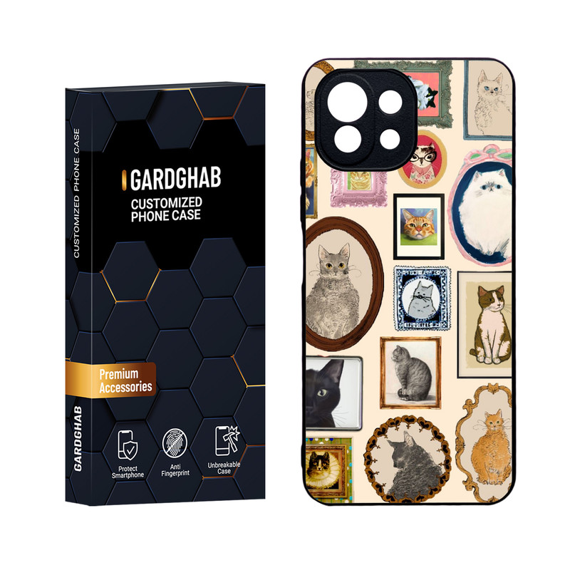 کاور گارد قاب مدل دورژله ای فانتزی مناسب برای گوشی موبایل شیائومی Mi 11 Lite 4G / 5G
