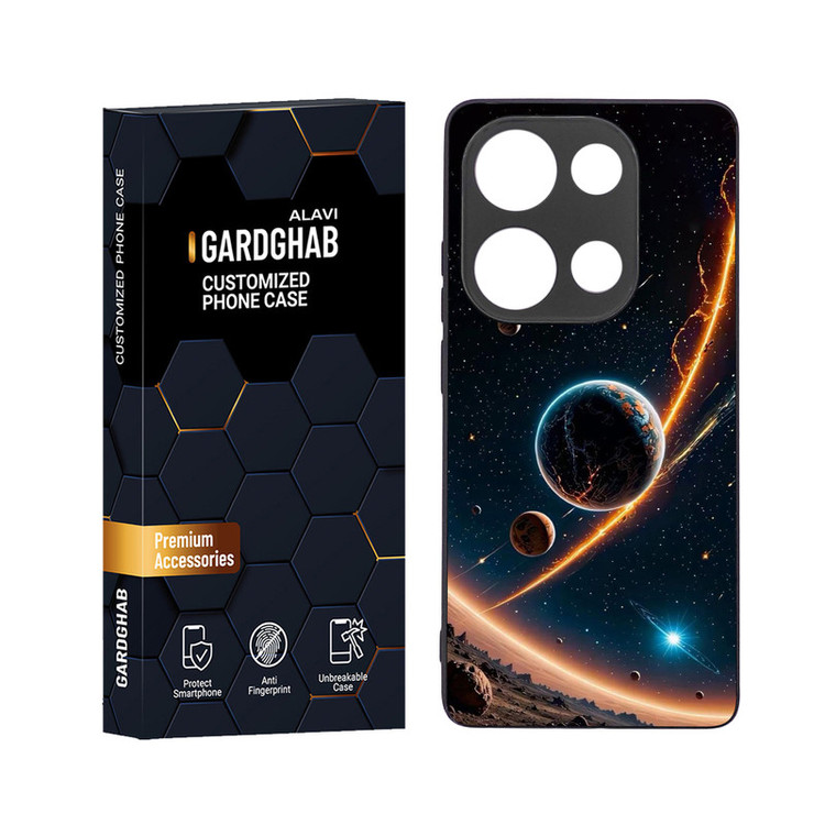 کاور گارد قاب علوی مدل دور ژله ای مناسب برای گوشی موبایل شیائومی Poco M6 Pro 4G