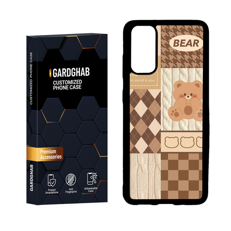 کاور گارد قاب مدل دور ژله ای فانتزی مناسب برای گوشی موبایل سامسونگ Galaxy S20