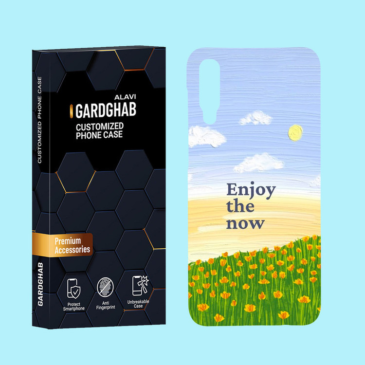 کاور گارد قاب علوی مدل متن مناسب برای گوشی موبایل سامسونگ Galaxy A50 / A50s / A30s