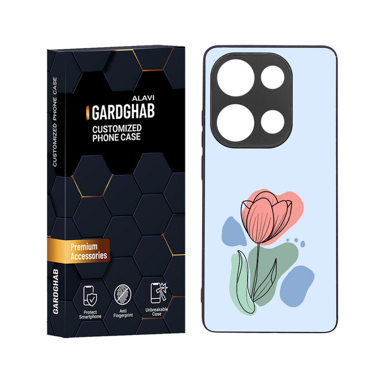 کاور گارد قاب علوی مدل دور ژله ای مناسب برای گوشی موبایل شیائومی Poco M6 Pro 4G