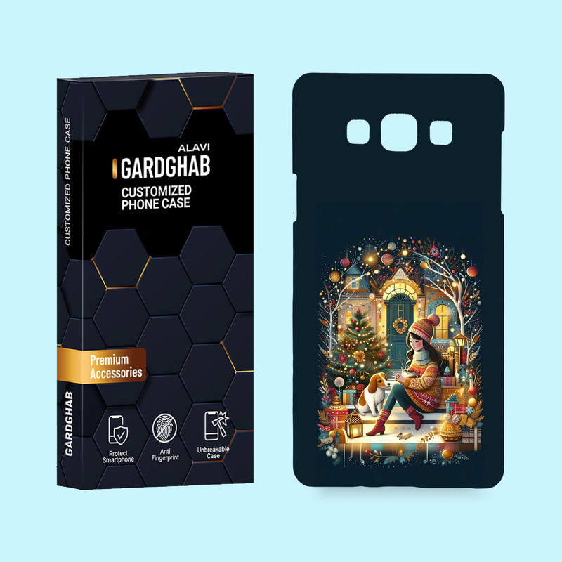 کاور گارد قاب علوی مدل هنری مناسب برای گوشی موبایل سامسونگ Galaxy A7 2015 / A700