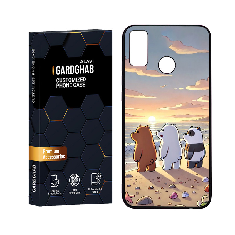 کاور گارد قاب علوی مدل Glass مناسب برای گوشی موبایل انر 9X Lite