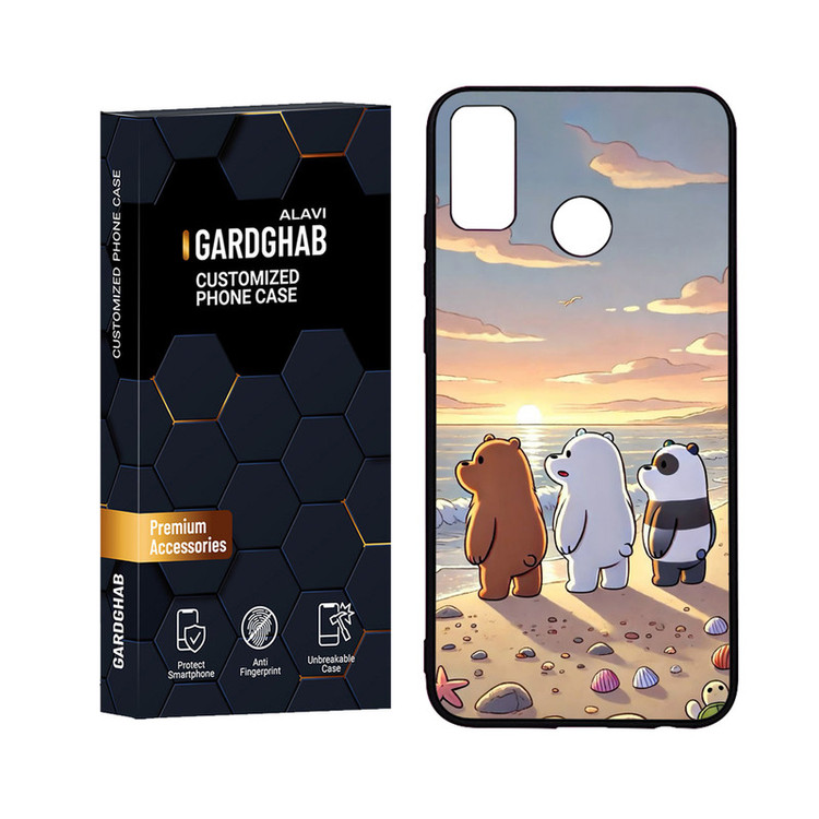 کاور گارد قاب علوی مدل Glass مناسب برای گوشی موبایل انر 9X Lite