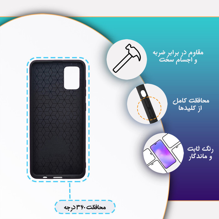 کاور گارد قاب علوی مدل Tpu مناسب برای گوشی موبایل سامسونگ Galaxy A31