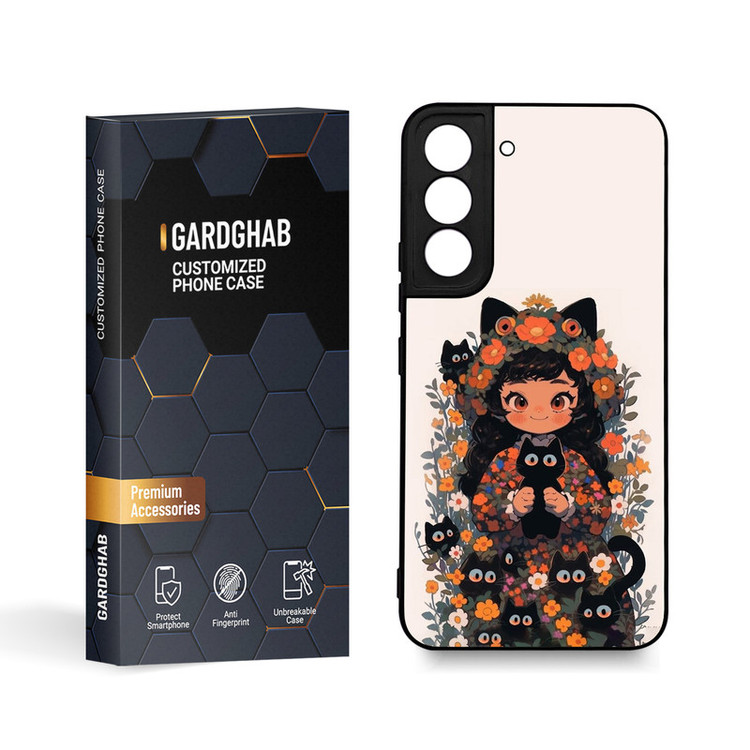 کاور گارد قاب مدل دخترانه مناسب برای گوشی موبایل سامسونگ Galaxy S22